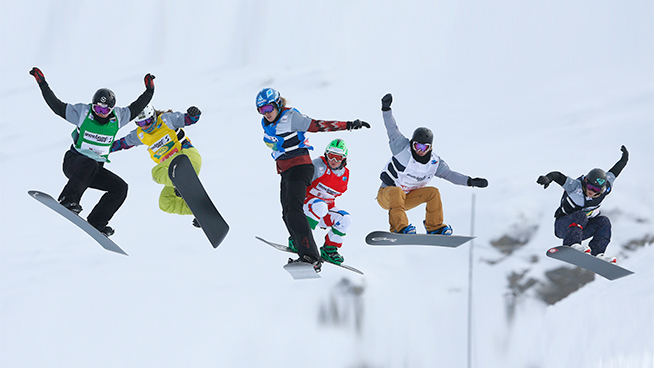 Women Snowboarders in Sochi