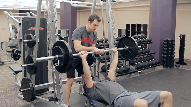 How to Provide a Spot for the Bench Press