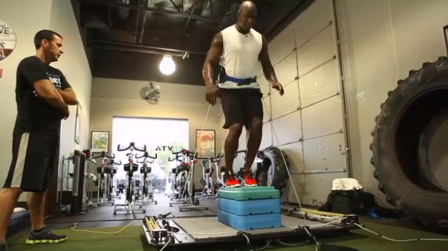 DeMarcus Ware - Resisted Box Taps