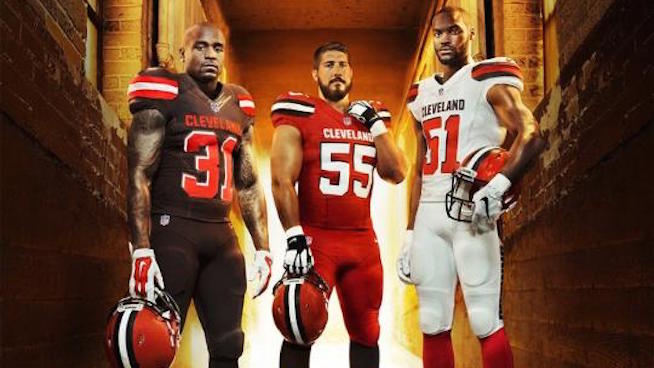 Cleveland Browns Release New Uniforms