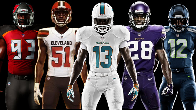 All of the Recently Redesigned NFL Uniforms, Ranked