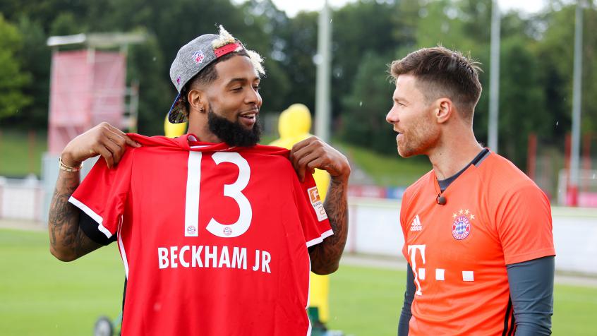Odell Beckham Jr. at Bayern Munich 