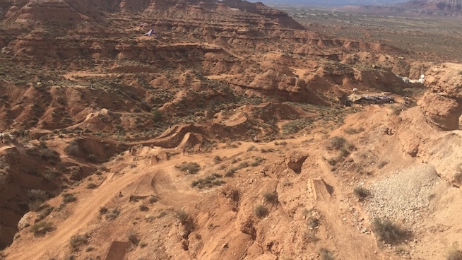 2016 Red Bull Rampage Course 