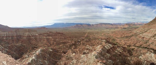 Panorama of Red Bull Rampage 