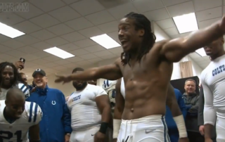 Sergio Brown's Ric Flair-Inspired Post Game Speech Hypes Up Colts
