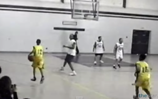 Tape of Stephen Curry Nailing 3-Pointers in Middle School