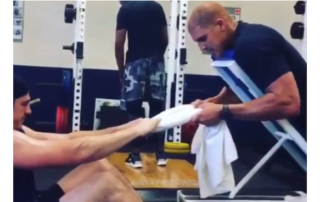 Jimmy Graham Resisted Towel Row