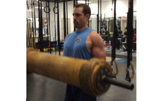 Titans' Ryan Succop Curls Rogue Log While Challenging Marcus Mariota to Arm Wrestling