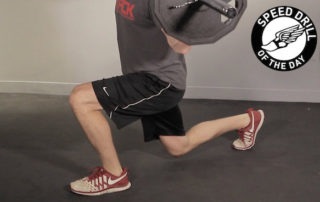 Speed Drill of the Day- Reverse Lunges
