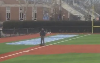 Umpire on Hoverboard