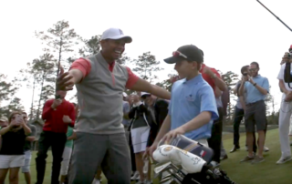 11-Year-Old Sinks Hole-in-One in Front of Tiger Woods