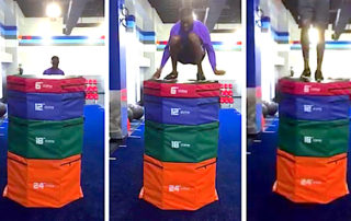 Ohio State 4-Star WR Commit's Incredible 60-Inch Box Jump