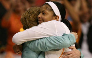 Candace Parker and Pat Summitt