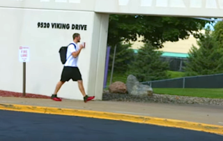 Minnesota Vikings Rookie Saves Money by Walking to Practice Every Day