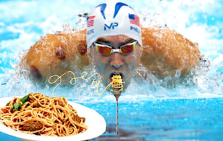 Michael Phelps Pasta