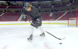 This On-Ice Stickhandling Drill Will Help You Make Highlight Reel Dekes