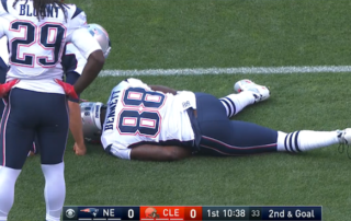 Martellus Bennett Had the Best Answer Ever When Asked How He Played Through An Ankle Injury