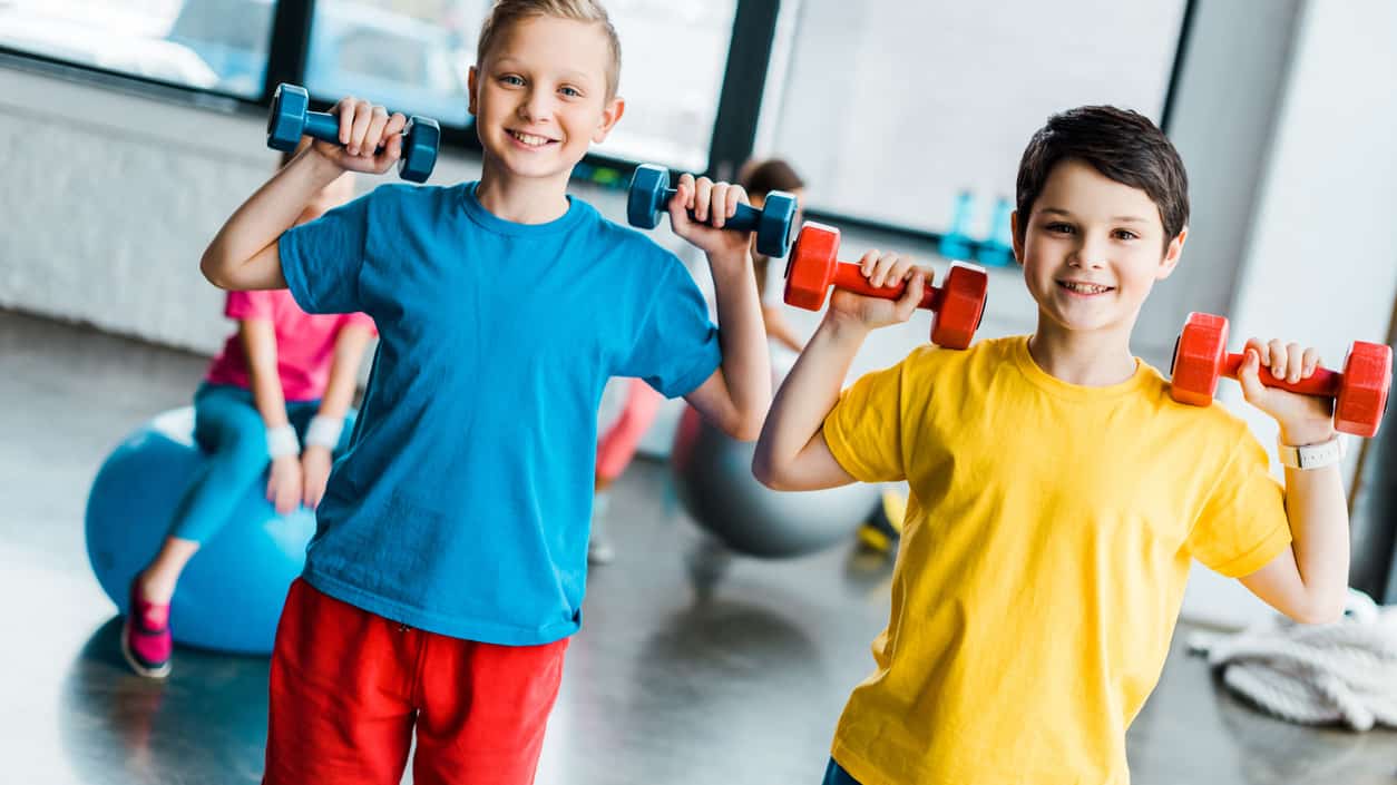kids fitness images